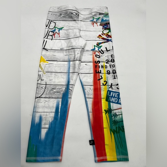 New women’s Terez for soulcycle. Scrapbook‎ wall capris size S waist 13 - Picture 1 of 9